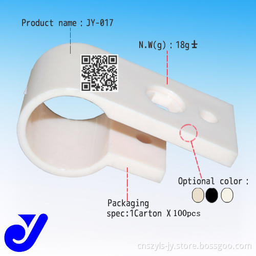 Plastic Connector for Tube Shelf System|Pipe Rack Assemble Parts